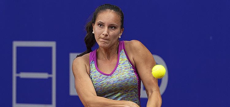 Imagini de la meciul Nicoleta Catalina Dascalu - Georgina Garcia Perez din turul 2 al calificărilor la BRD Bucharest Open