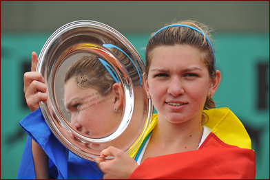 Simona, printesa sportului alb la Roland Garros!