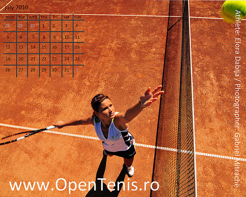 Desktop Wallpaper Calendar - Iulie 2010