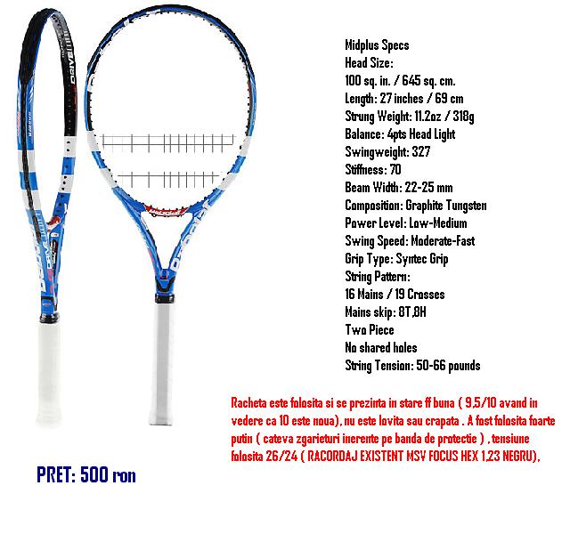 RACHETA Babolat Pure Drive GT