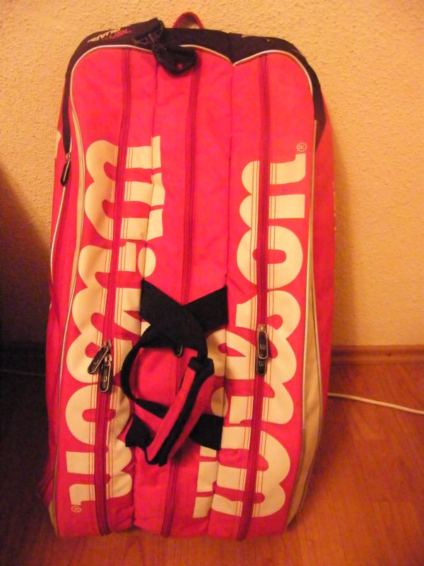 VAND TERMOBAG BAG GEANTA RUCSAC ROSU WILSON 6-9-12 RACHETE TENIS