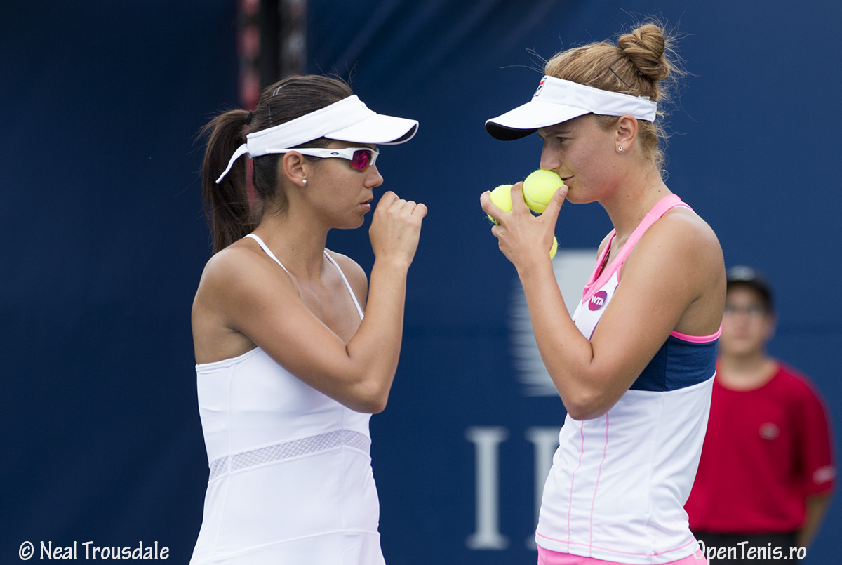 Begu si Olaru castiga prima runda de dublu la Rogers Cup