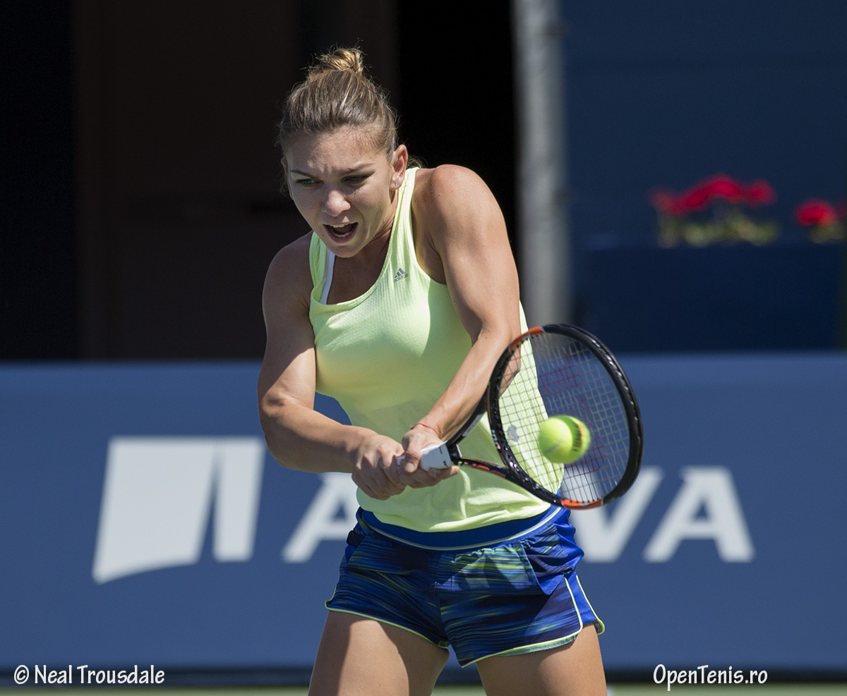 Simona Halep - antrenamente la Rogers Cup Toronto