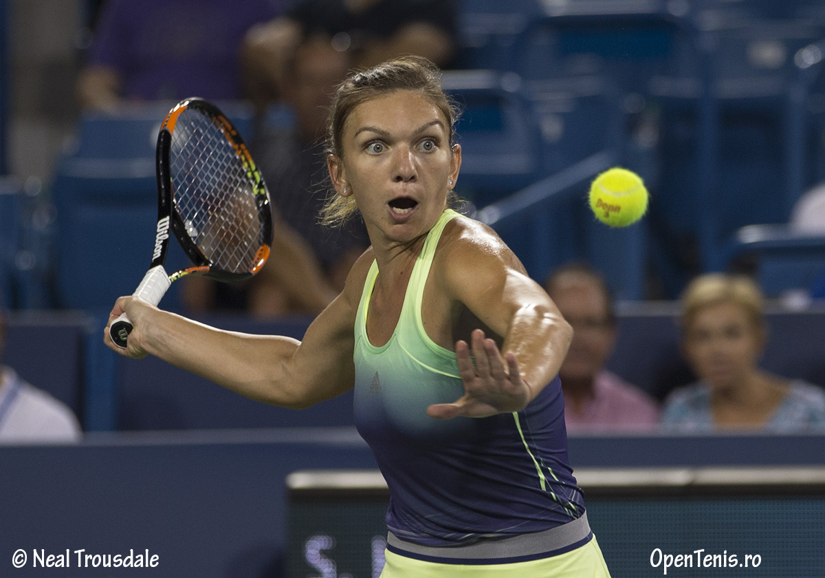 Simona Halep se califica in finala de la Western & Southern Open