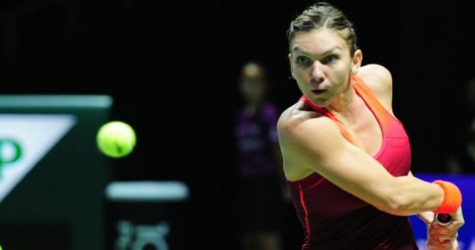 SIMONA HALEP  - o victorie si o infrangere la TURNEUL CAMPIOANELOR 2015