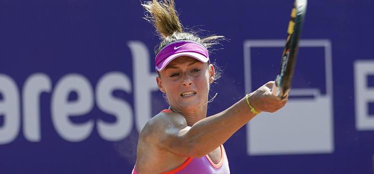 Ana Bogdan a fost eliminată în trei seturi