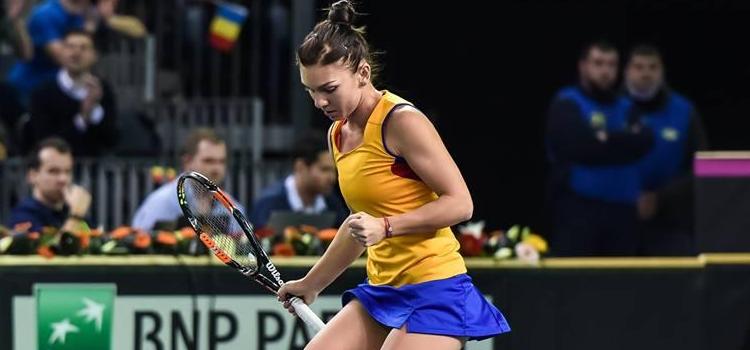 Simona Halep aduce România în avantaj