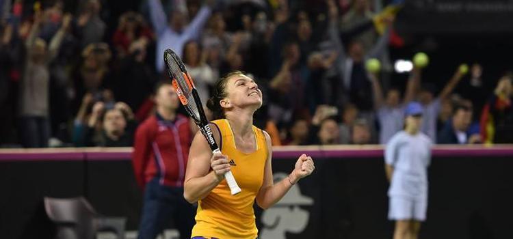 Halep a mulţumit publicului