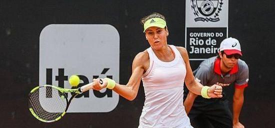 Sorana i-a predat Dankăi o lecţie de tenis