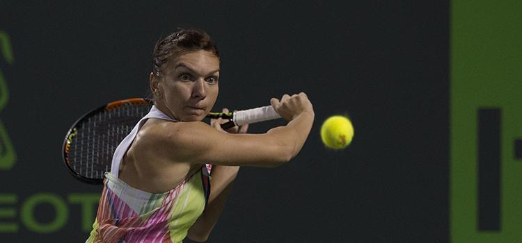 Simona Halep - victorie in runda secunda la Miami Open - galerie foto
