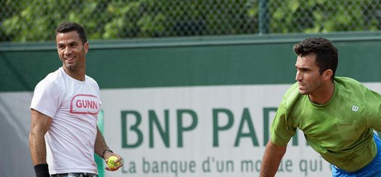 Antrenamentul lui Horia şi Jean-Julien în imagini