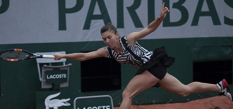 Meciul Simonei Halep din optimi în imagini