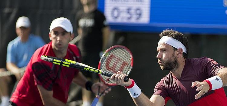 Imagini cu Florin Mergea, Horia Tecău, Andrei Pavel şi Daiana Mergea (II)