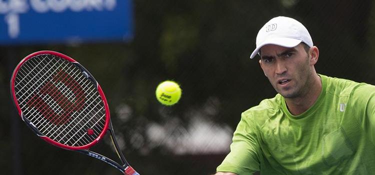 Imagini de la antrenamentul lui Horia Tecău şi Florin Mergea