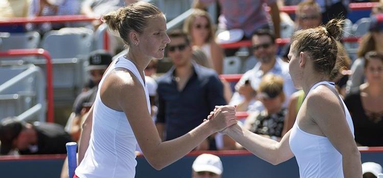Meciul Simonei Halep împotriva Karolinei Plisokva în imagini (I)