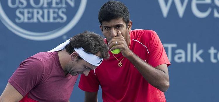 Imagini de la meciul lui Mergea şi Bopanna din turul 2 la Cincinnati