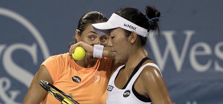 Imagini de la meciul perechii Niculescu, King în primul tur la Cincinnati (II)