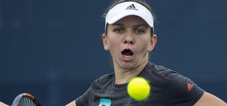 Imagini de la antrenamentul Simonei Halep la Cincinnati (I)
