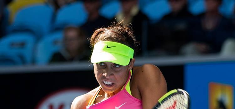 Una caldă şi una rece de la Madison Keys