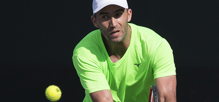 Imagini de la antrenamentul lui HORIA TECĂU şi al lui Jean-Julien Rojer la Miami Open