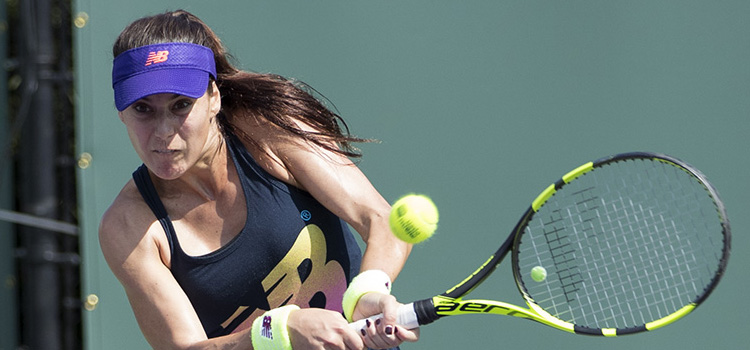 Imagini de la antrenamentul SORANEI CÎRSTEA la Miami Open