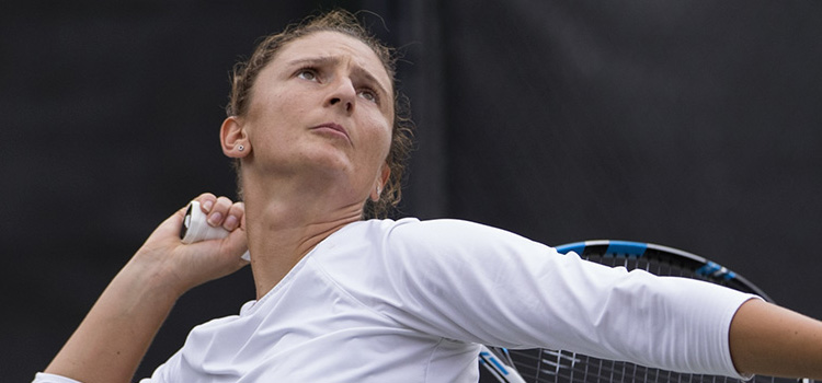 Imagini de la antrenamentul IRINEI-CAMELIA BEGU la Volvo Car Open