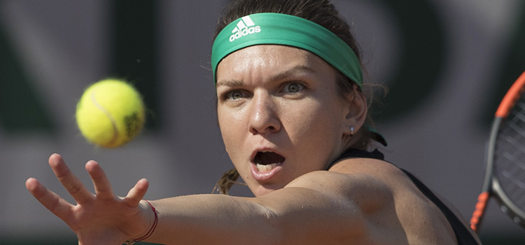 Imagini de la antrenamentul de sâmbătă al Simonei Halep