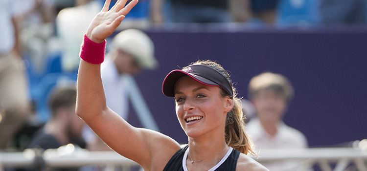 Meciul ANA BOGDAN - Anastasija Sevastova în imagini