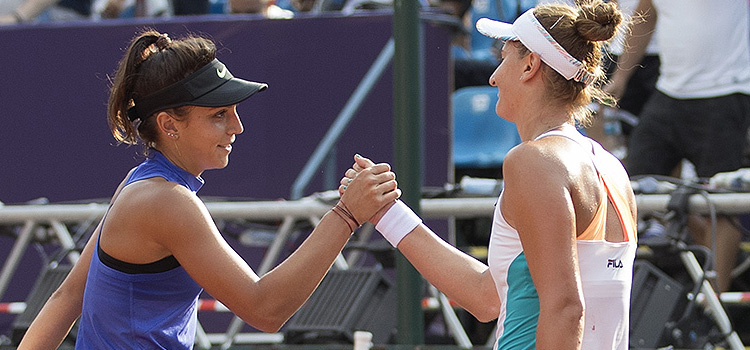 Meciul IRINA-CAMELIA BEGU - JAQUELINE ADINA CRISTIAN în imagini