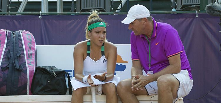 Meciul GABRIELA RUSE - Carla Suarrez Navarro în imagini