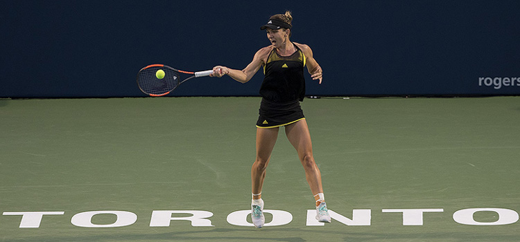 Imagini de la meciul SIMONA HALEP - Magdanela Rybarikova