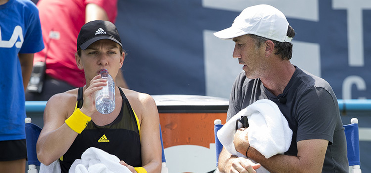 Imagini de la meciul SIMONA HALEP - Sloane Stephen