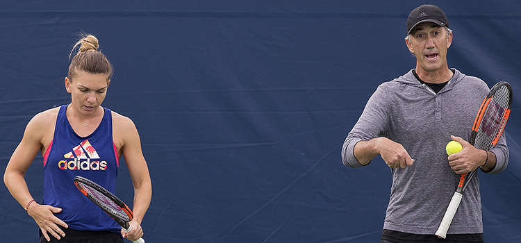 Imagini de la antrenamentul SIMONEI HALEP la Rogers Cup (Toronto)
