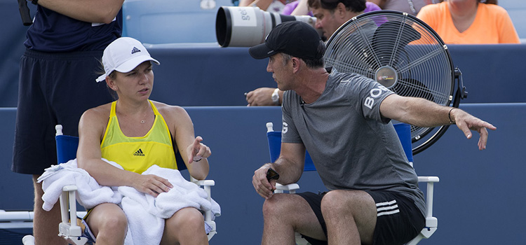 Calificare cu emoţii în primul set pentru Halep