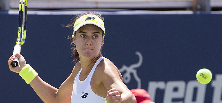 Meciul SORANA CÎRSTEA - Aleksandra Wozniak (turul 1 al calificărilor) în imagini