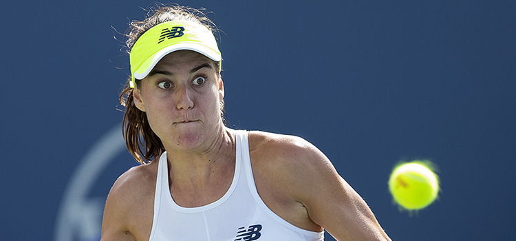 Imagini de la meciul SORANA CÎRSTEA - Aleksandra Krunic din primul tur al calificărilor la Cincinnati