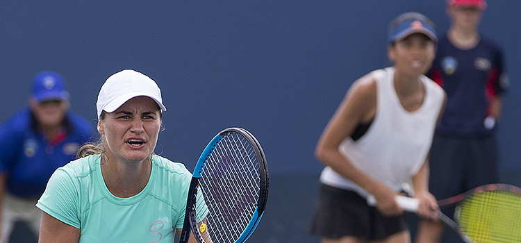 Olaru şi Niculescu au fost eliminate la dublu