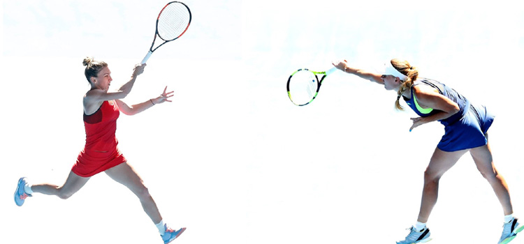 Halep şi Wozniacki luptă pentru primul titlu de Mare Şlem