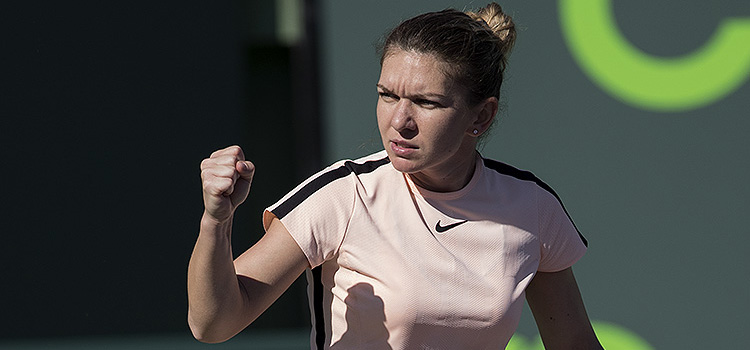 Victorie scoasă cu forcepsul a Simonei Halep la Miami Open