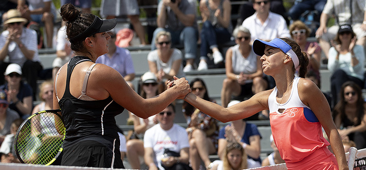 Imagini de la meciul Irina Maria Bara - Caroline Dolehide din turul 3 al calificărilor de la Roland Garros