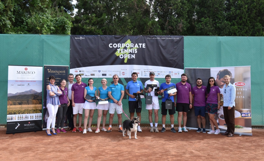 Corporate Tennis Open 4:  Weekend of the winners