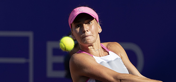 Imagini de la meciul Irina Maria Bara - Katarina Zavatska din turul 2 al calificărilor la BRD Bucharest Open