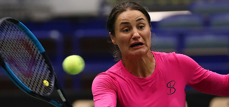 Imagini de la antrenamentul Irinei-Camelia Begu şi al Monicăi Niculescu la Ostrava