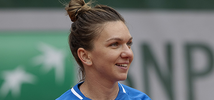 Imagini de la antrenamentul de ieri al Simonei Halep la Roland Garros
