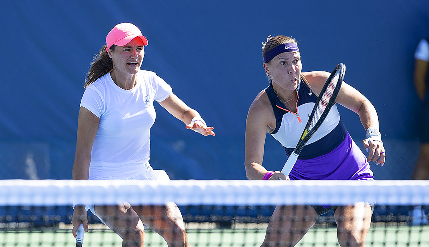 Citi Open WTA 250 Lucie Hradecka/Monica Niculescu vs Emma Raducanu/Clara Tauson 6/4 6/1. 01/08/2022