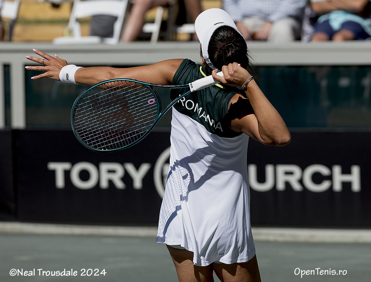 Ziua 1 a Cupei Billie Jean King prezentată de Gainbridge, runda de calificare: Ucraina vs România la The Omni din Amelia Island, Florida. 