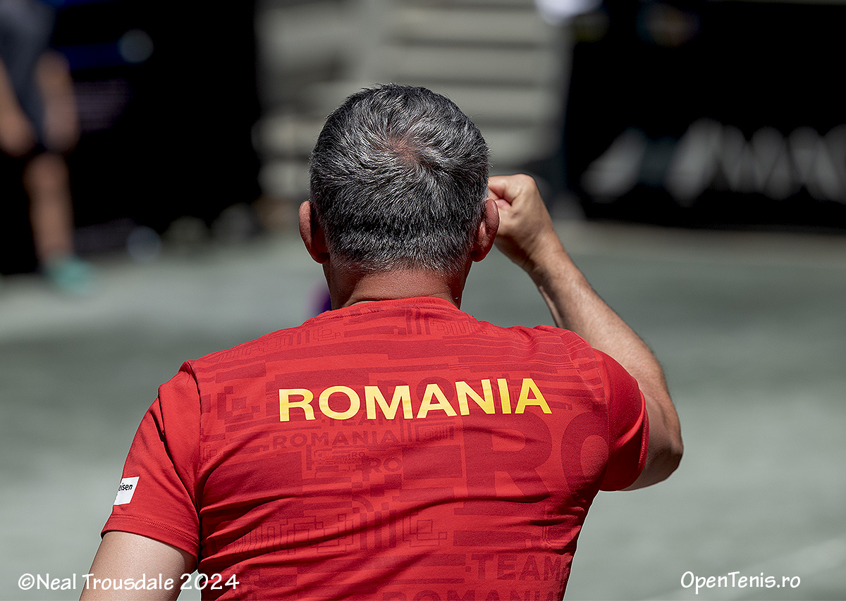 Ziua 2 a Cupei Billie Jean King prezentată de Gainbridge, runda de calificare: Ucraina vs România la The Omni din Amelia Island, Florida. 13/04/24