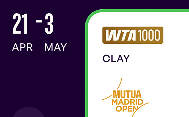 Mutua Madrid Open  Madrid, Spania 21 aprilie - 3 mai 2026  WTA 1000 